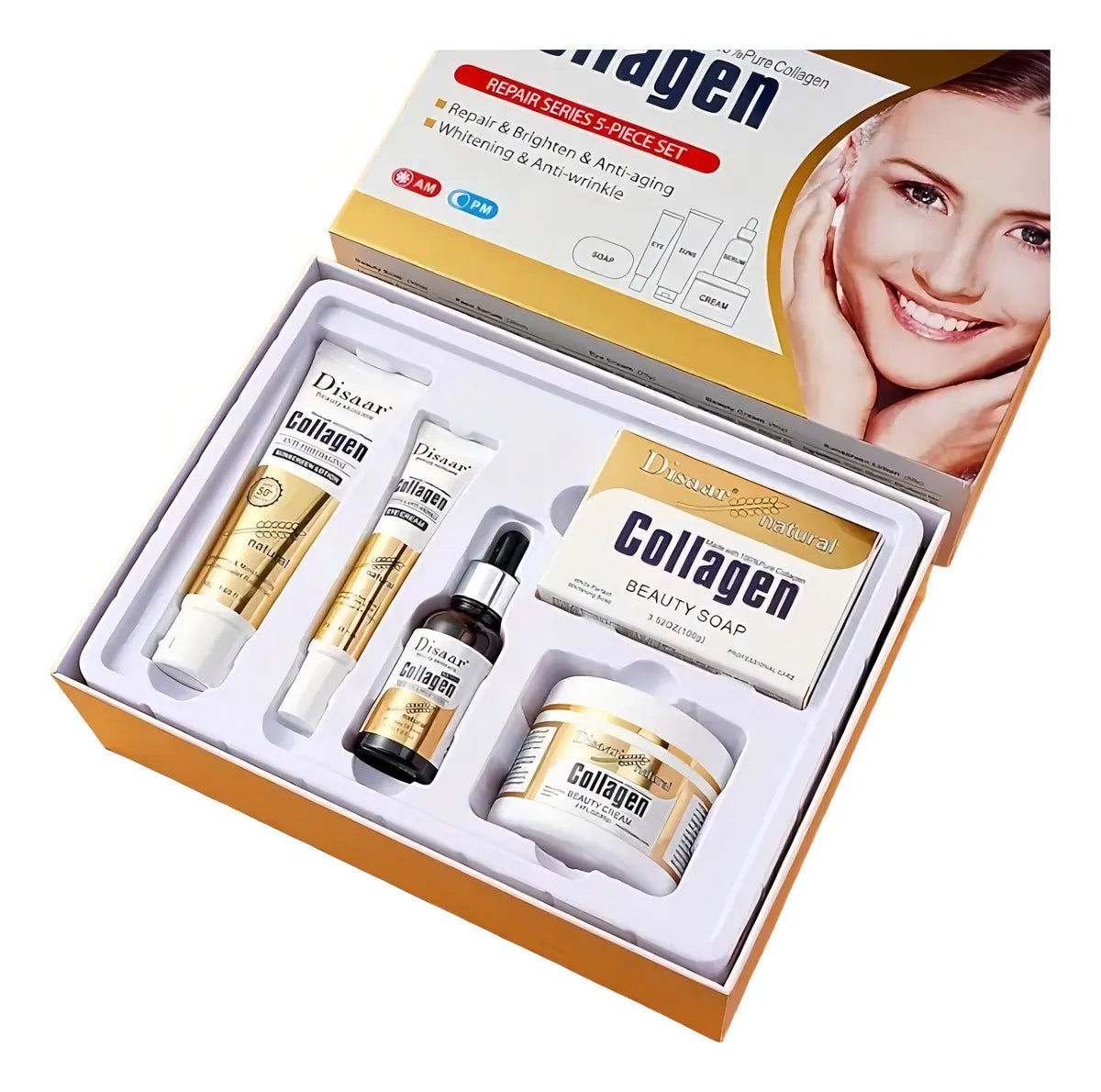 💎 Set Reparador de Colágeno: Hidratación, Firmeza y Juventud en tu Piel ✨