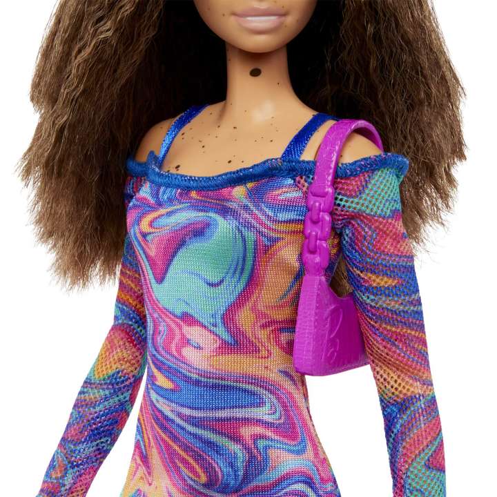 Barbie Fashionista #206 Vestido Y Cartera