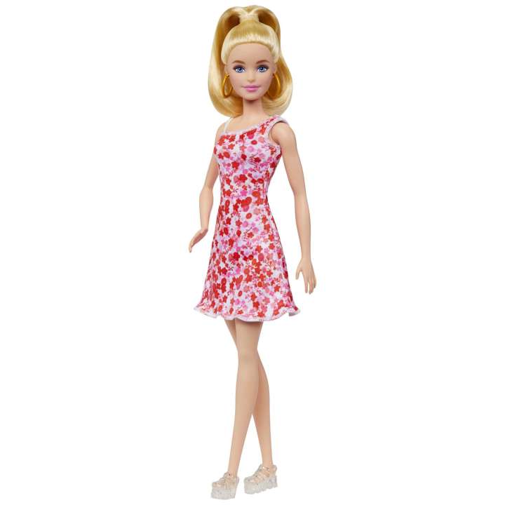 Barbie Fashionista #205 Rubia Vestido Floreado