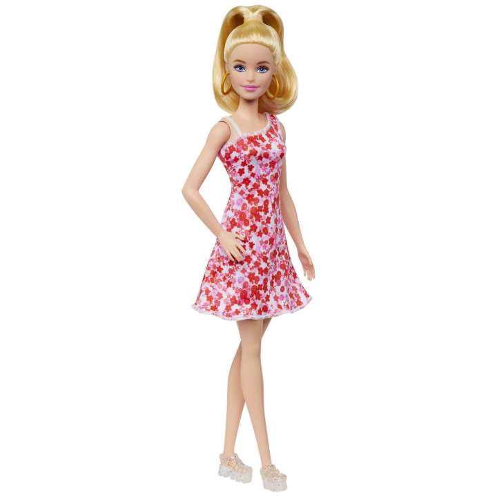 Barbie Fashionista #205 Rubia Vestido Floreado