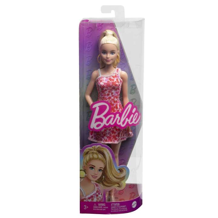 Barbie Fashionista #205 Rubia Vestido Floreado