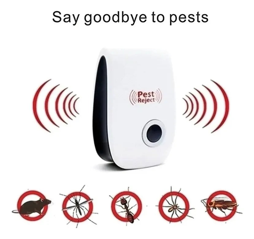 Repelente Plaga - Ultrasónico Mosquitos Moscas Ratas Insecto🐀🐜