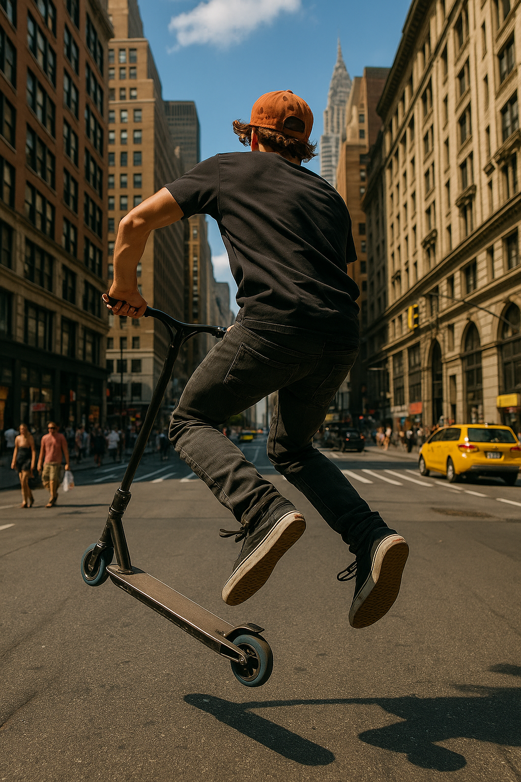 Scooter Freestyle Acrobacia de Salto Professional T2 Bex