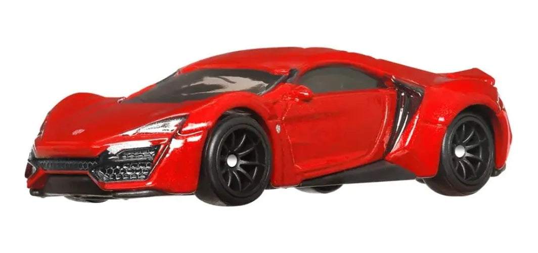 Hot Wheels Fast&Furious Fast Stars W Motors Lykan Hypersport Color Rojo