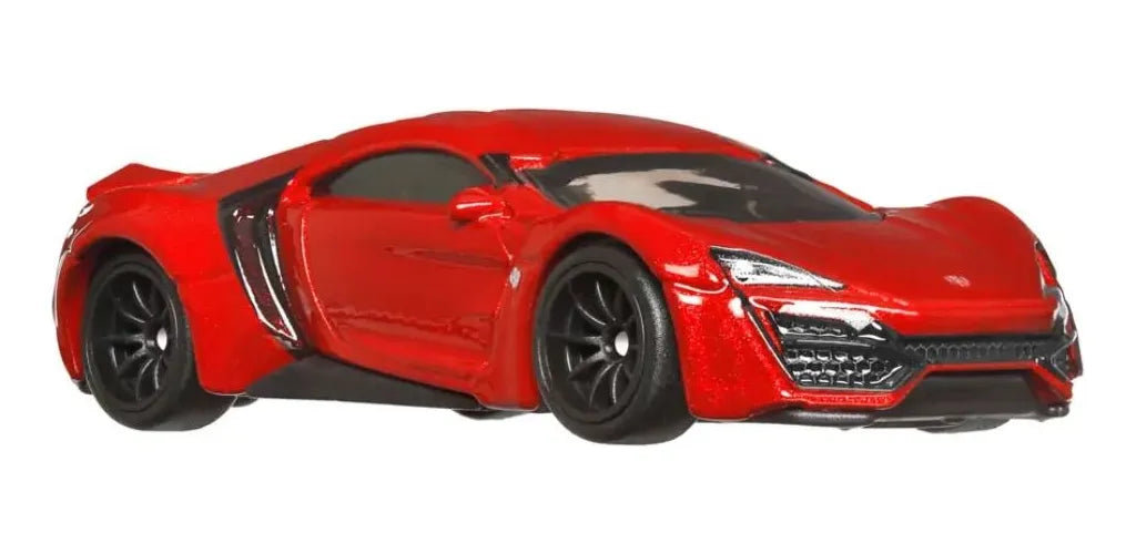 Hot Wheels Fast&Furious Fast Stars W Motors Lykan Hypersport Color Rojo