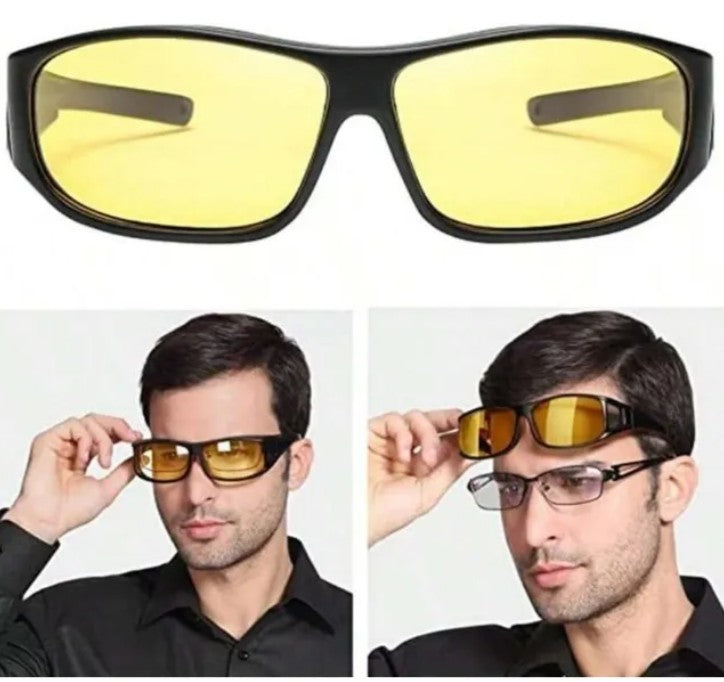 2 Lentes , Gafas De Sol HD Visión Dia / Noche