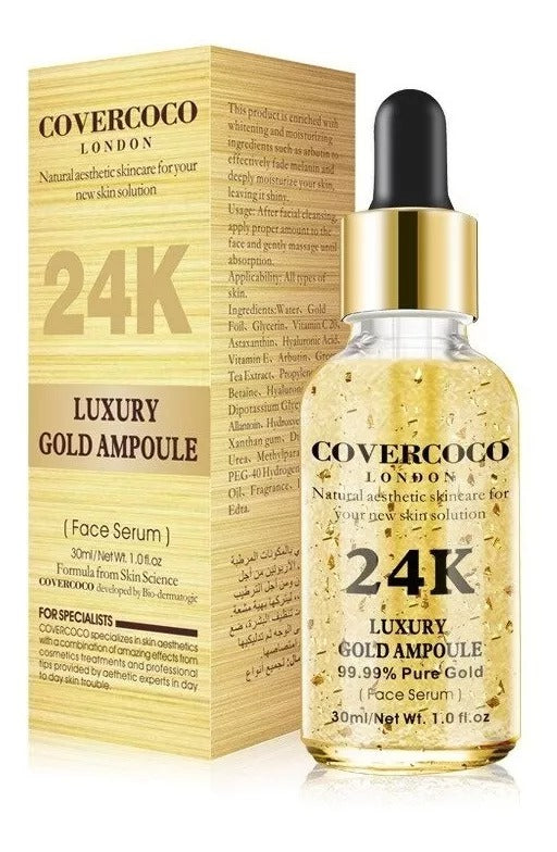 ✨💎 Lujo Dorado para una Piel Joven, Radiante y Firme |  Sérum Facial 24K