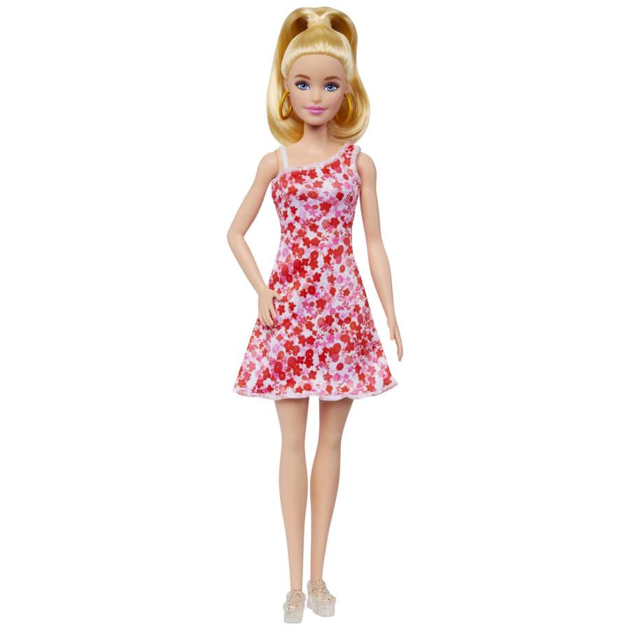 Barbie Fashionista #205 Rubia Vestido Floreado