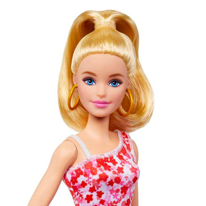 Barbie Fashionista #205 Rubia Vestido Floreado