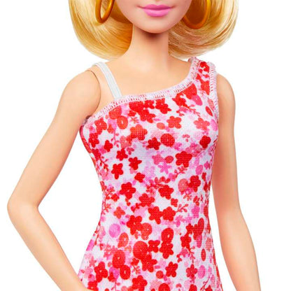 Barbie Fashionista #205 Rubia Vestido Floreado