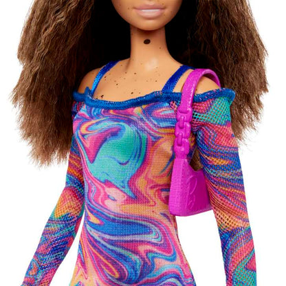 Barbie Fashionista #206 Vestido Y Cartera