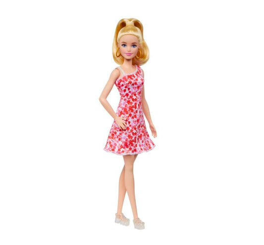 Barbie Fashionista #205 Rubia Vestido Floreado