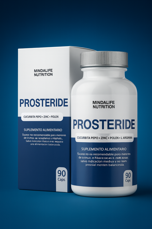 🌿 PROSTERIDE – Tratamiento Natural para la Próstata (90 cápsulas)
