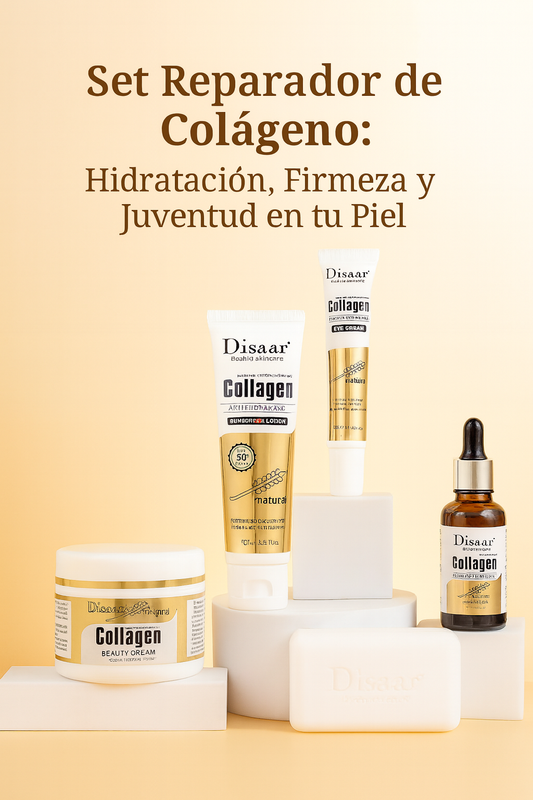💎 Set Reparador de Colágeno: Hidratación, Firmeza y Juventud en tu Piel ✨