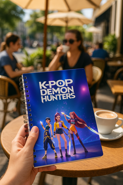 Agenda 2026 Kpop Demon Hunters Huntrix Rumi Mira Zoey - Personalizada A5-01
