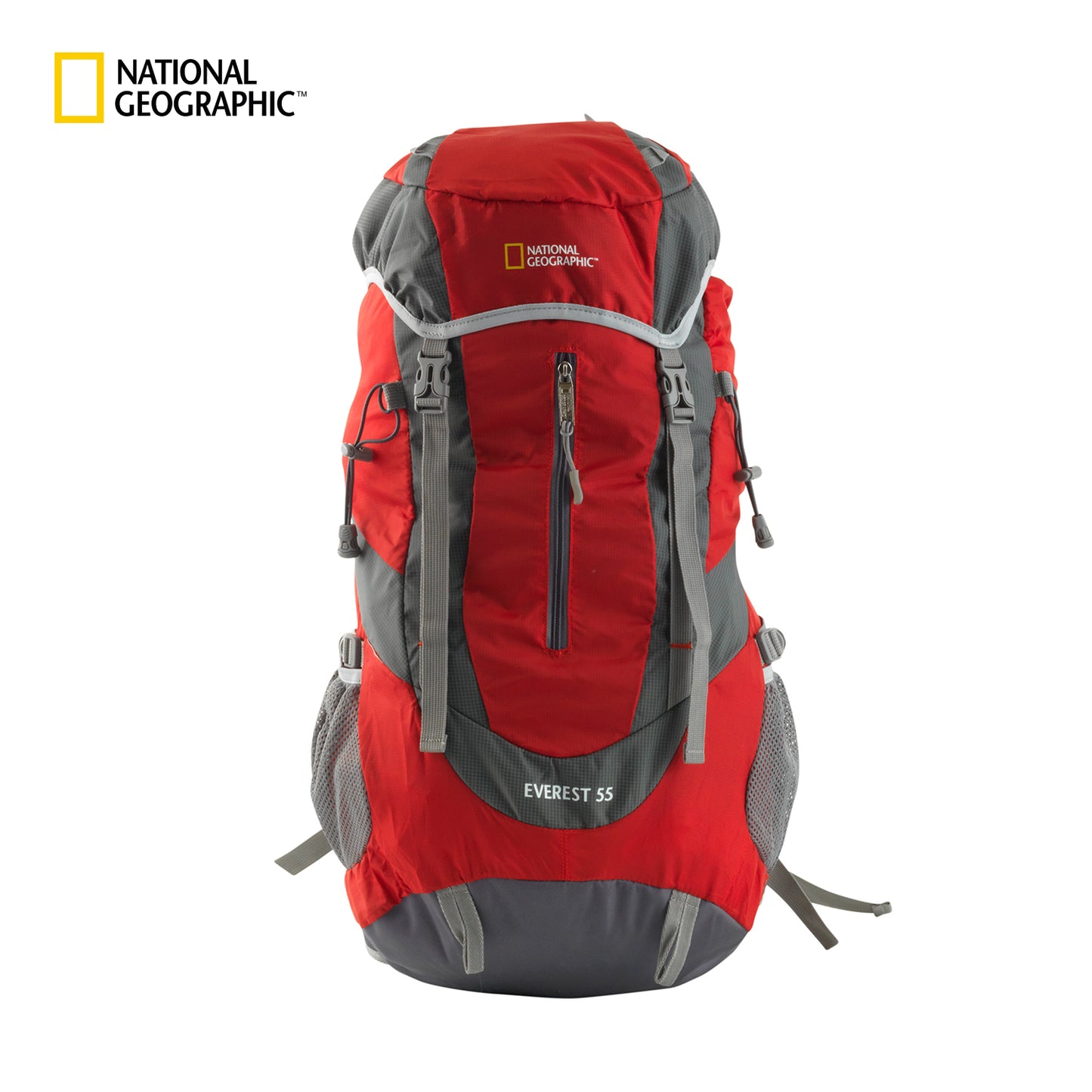 Mochila Camping Everest 55 Litros Roja National Georgraphic