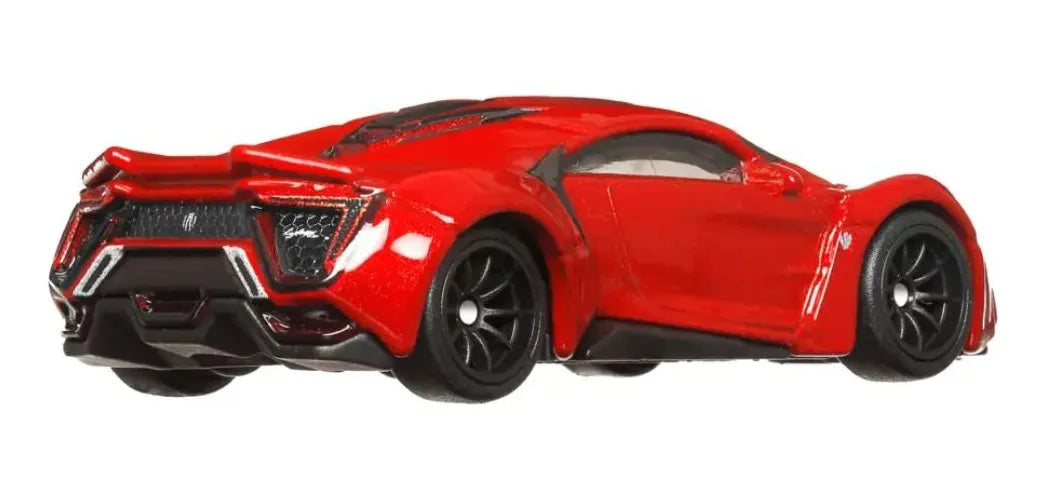 Hot Wheels Fast&Furious Fast Stars W Motors Lykan Hypersport Color Rojo