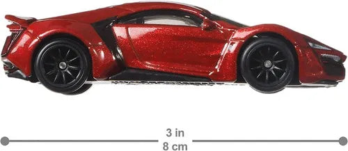 Hot Wheels Fast&Furious Fast Stars W Motors Lykan Hypersport Color Rojo