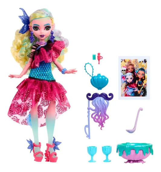 Barbie Monster High Lagoona Blue Baile Monstruoso
