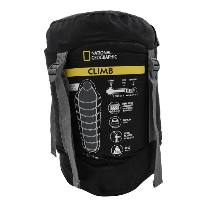 Saco De Dormir Climb -13°C Amarillo National Geographic