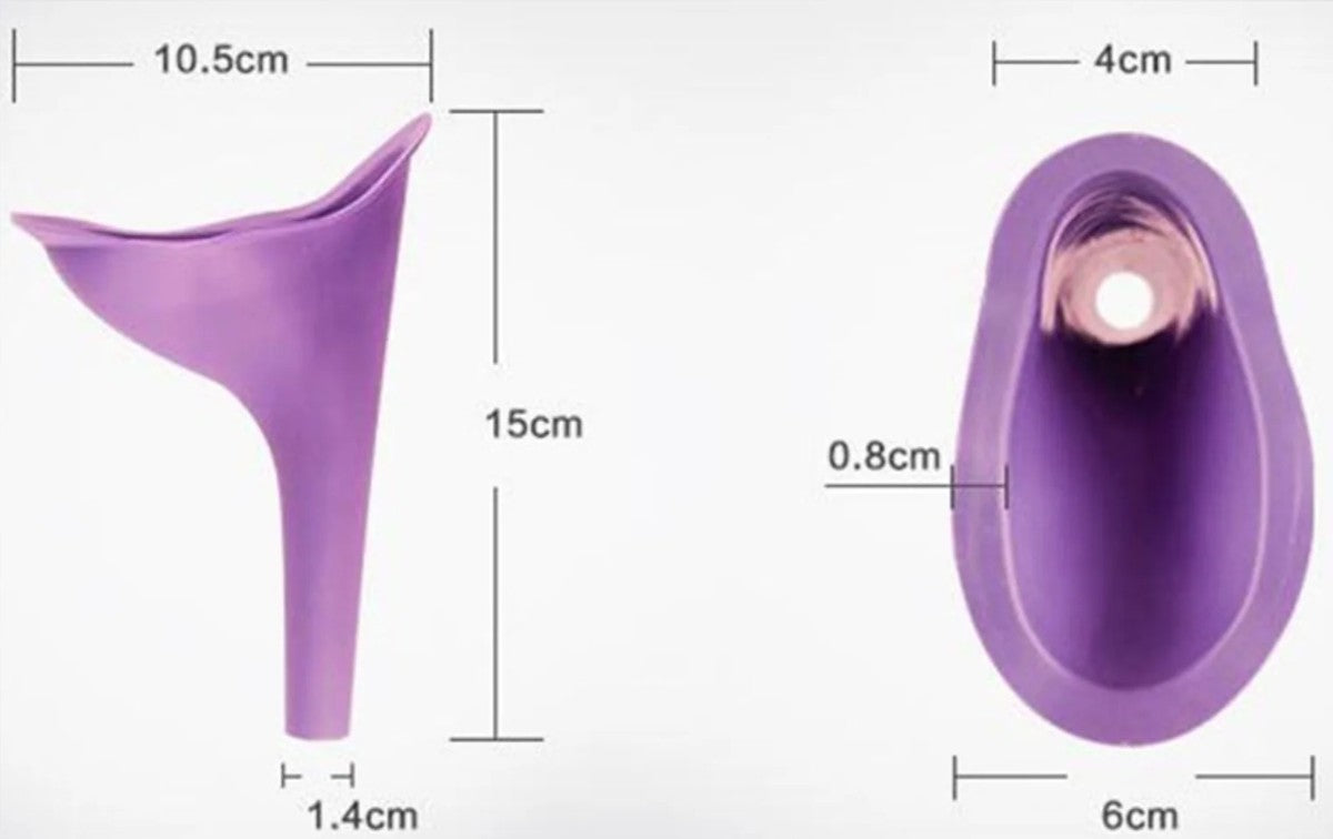 Urinario Femenino Silicona Soft Outdoor